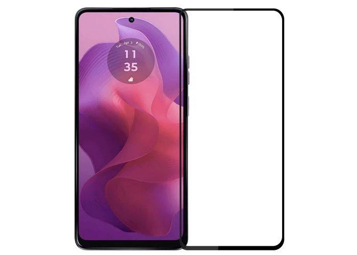 Motorola G24 Power - Azmaro Premium hærdet beskyttelsesglas - Komplet dækning