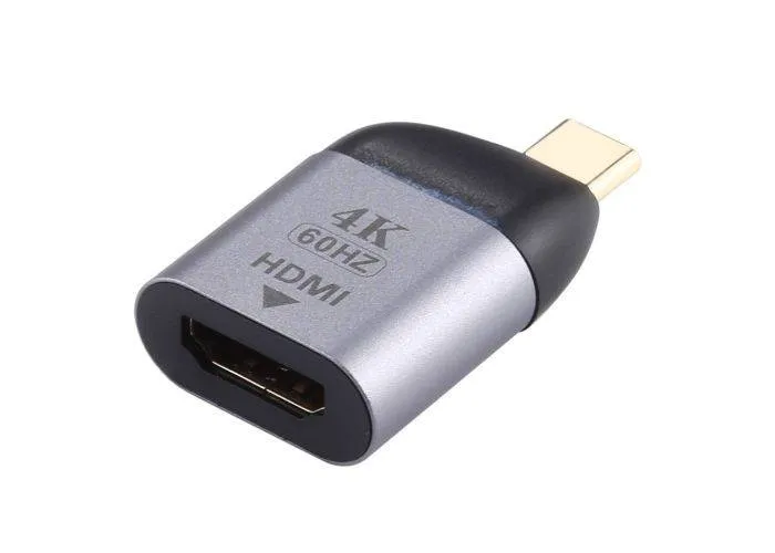 Type-C til HDMI 2.0 adapter - 4K@60HZ - Understøtter OS Mac / Android / Windows