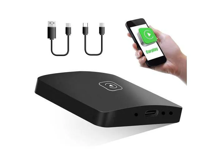 WIFI Trådløs carplay kompatibel adapter - iOS/Android
