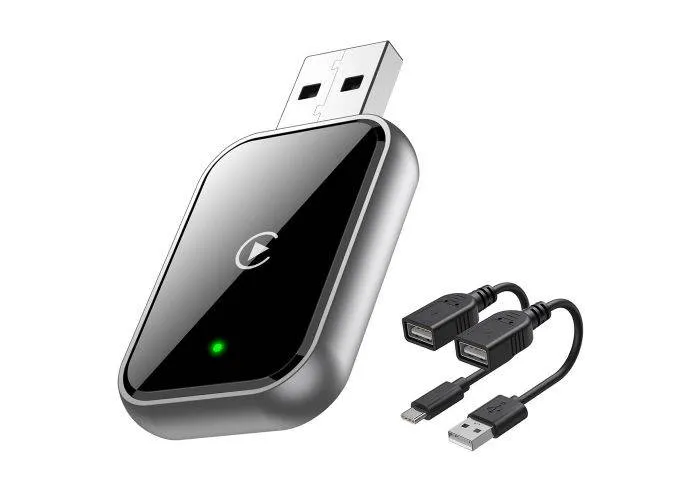 Trådløs Bluetooth carplay kompatibel USB adapter - iOS/Android