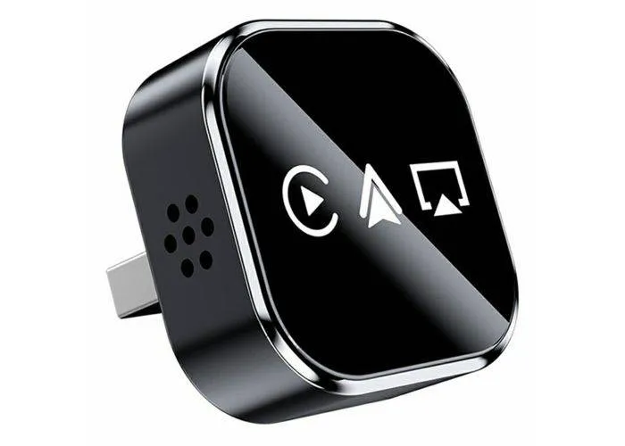 Trådløs 3-i-1 CarPlay/Android Auto/Mirror Link Adapter - USB dongle til bil