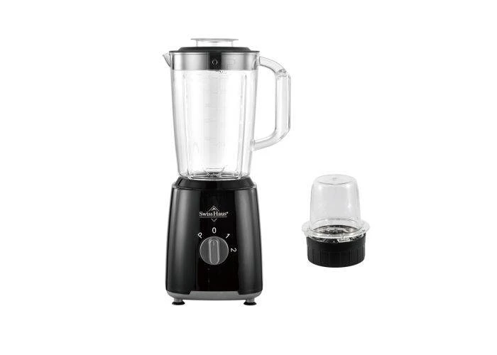 Swiss Haus blender 1.5L / 500W - Basel Premium - Sort