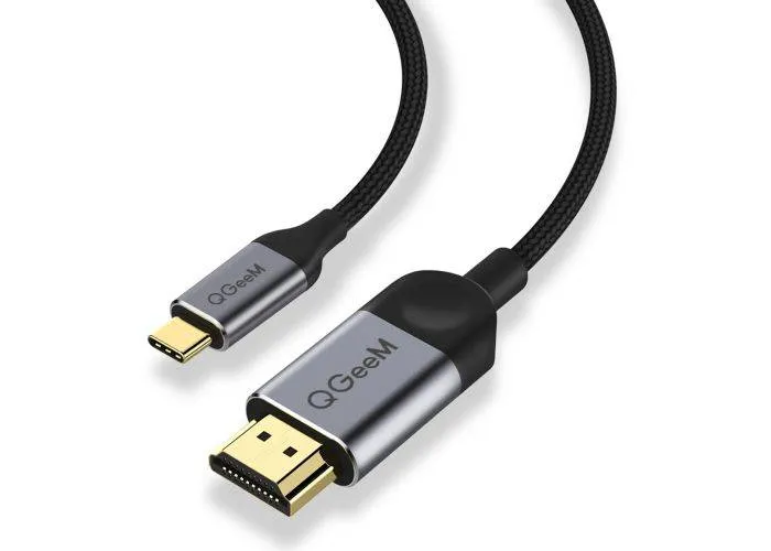 USB-C til HDMI premium kabel 4K / 30Hz - Til MacBook / iPad / Laptop - 1.8 meter