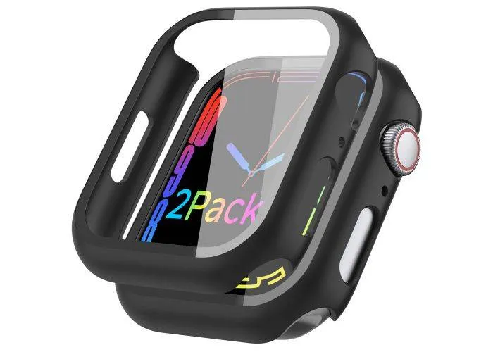 Apple Watch 11 / 10 46mm - Shockproof cover inkl. Skærmbeskyttelse - Sort