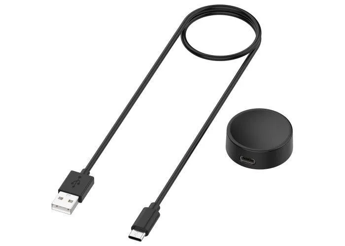 Samsung Galaxy Watch 8/7/6/5/4/3 - Trådløs oplader dock - 1m - Sort