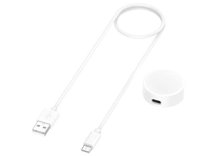 Samsung Galaxy Watch8 / 7 / 6 / 5 /4 /3 - Magnetisk trådløs oplader - Hvid