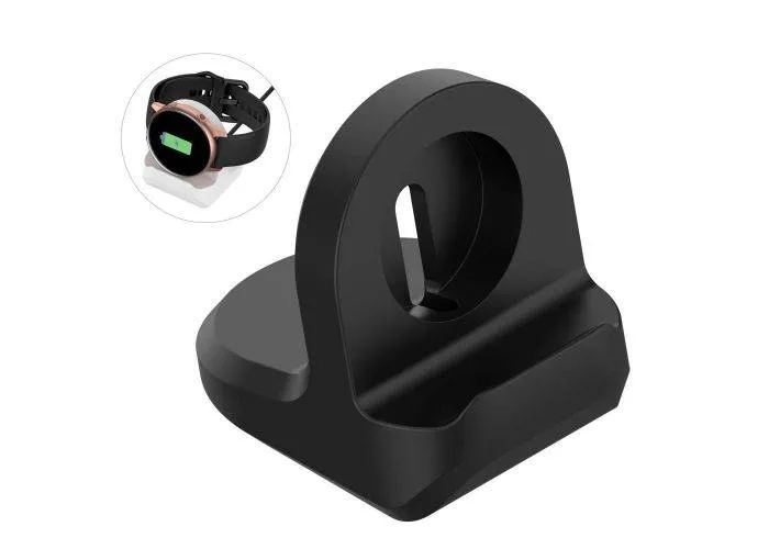 Samsung Galaxy Watch 3 41/45 mm - oplader dock/holder - Sort