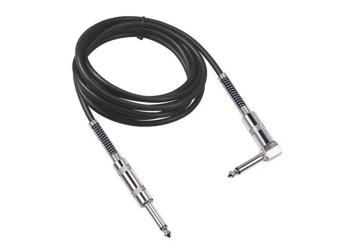 Jack 6.35mm til 6.35mm - Stereo kabel til f.esk Guitar, bass, Mixer, mm - 3m