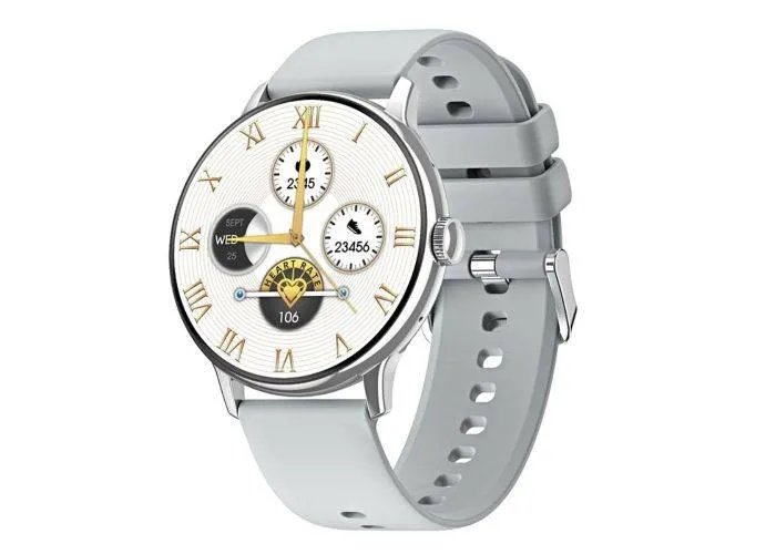Smartwatch CY500 - Bluetooth opkald / NFC / Dansk sprog - Sølv