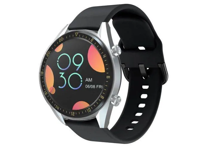 Huawei Watch GT2/GT2/Active - Silikone urrem 22mm - passer til håndled 13-20.5cm - Sort