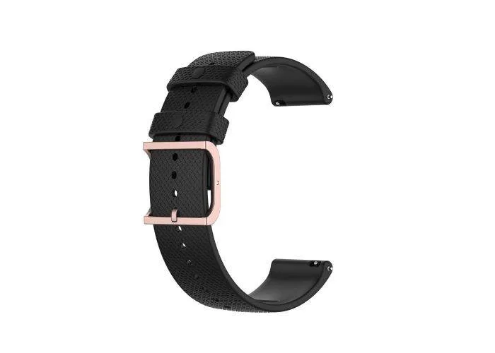 Garmin Vivomove/Vivomove HR - Silikone urrem 22 mm - Sort