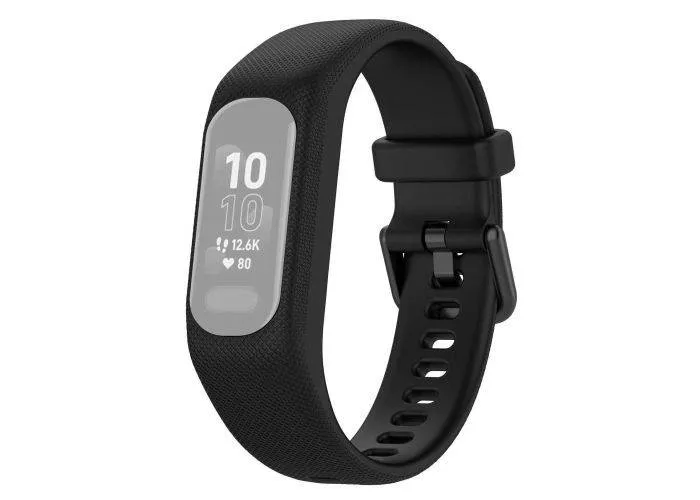 Garmin Vivosmart 5 - Silikone rem - Passer til håndled 14-21.5 cm - Sort