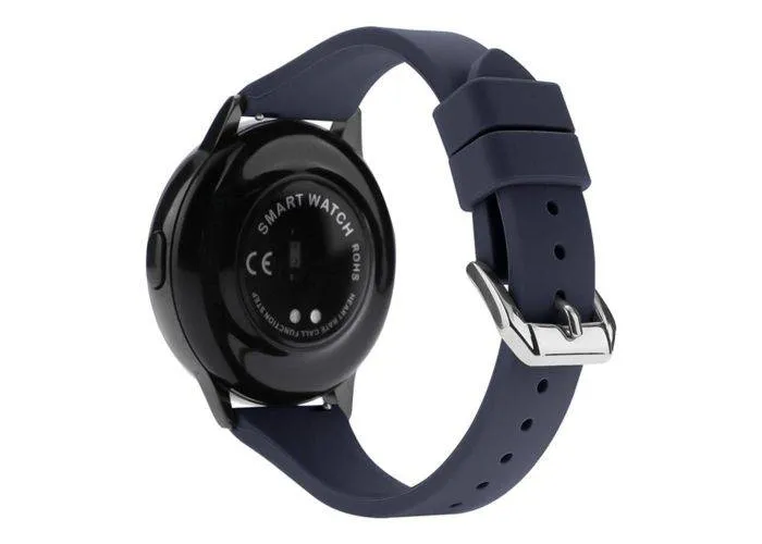 Samsung Galaxy Watch 3 45mm / Watch 46mm - Silikone rem 20mm - Midnatsblå