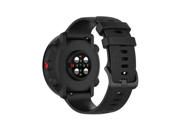 Samsung Galaxy Watch 46mm / Galaxy Watch3 45mm - Silikone urrem 22mm - Sort