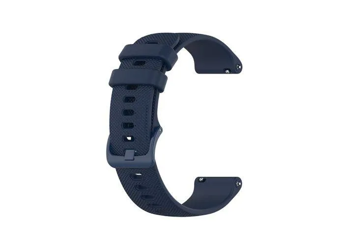 Fossil Q Crewmaster / Q Grant - Silikone urrem 22mm - Mørkeblå