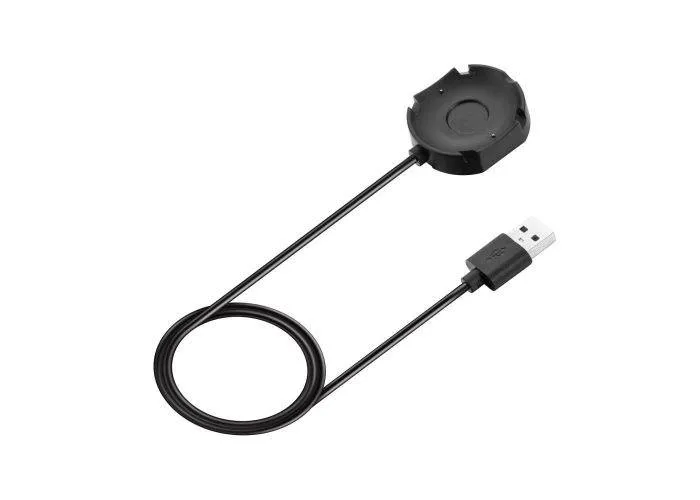 Nokia Steel HR/Withings Hybrid - USB opladerkabel 1m - Sort