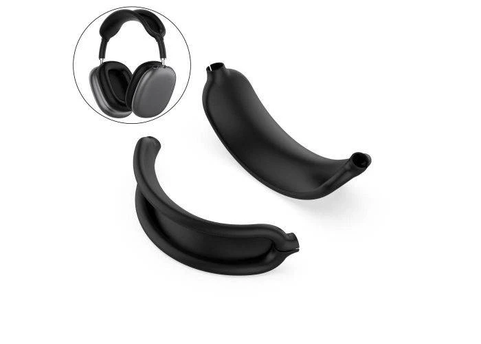 Airpods Max - Silikone Headband beskyttelsespude - Sort