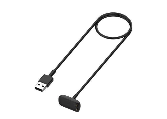 Fitbit Luxe/Charge 5 - Oplader kabel 0.50 m - Sort
