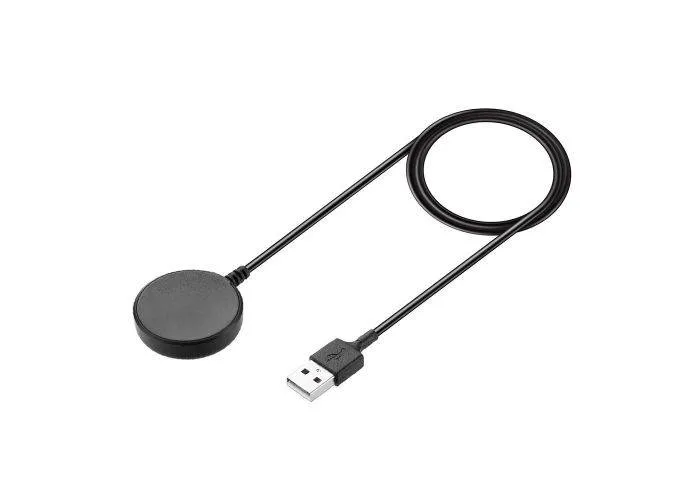 Samsung Galaxy Watch 5 44mm/40mm / Watch 5 Pro 45mm - USB-A Magnetisk oplader 1m - Sort