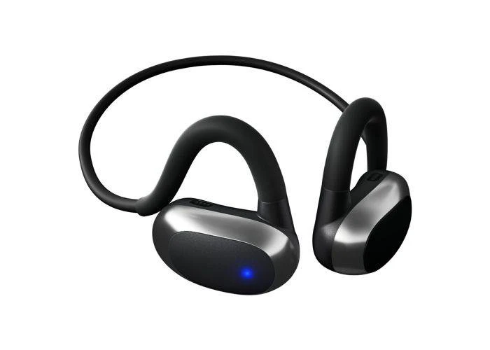 Trådløse Bone conduction høretelefoner - Vandtæt / 360 grader stereo - Sort