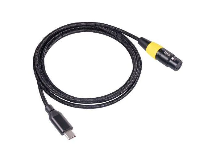 TY07F USB-C (han) til XLR (hun) adapter kabel - 2m