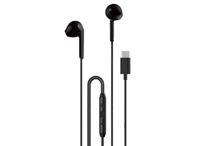 Dudao X3C in-Ear høretelefoner med USB-C stik - 1.2m - Sort