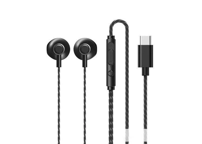 REMAX USB-C Høretelefoner - Noise Cancelling - Sort