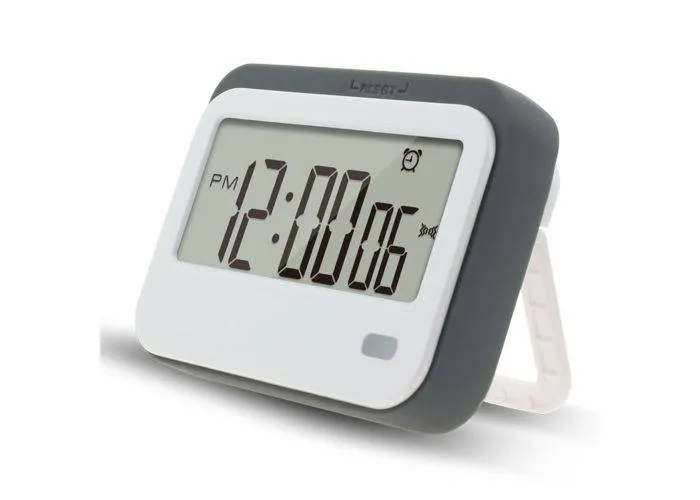 Digitalt køkkenur med timer & stopur - Magnetisk - Grå