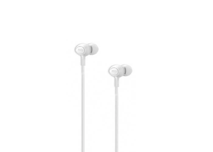 XO høretelefoner med 3.5mm kabel - Med mikrofon - Hvid