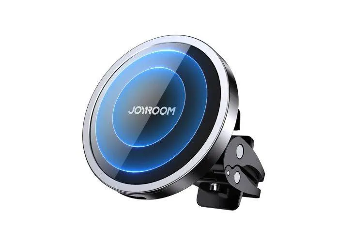 Joyroom Magnetisk Trådløs Biloplader 15W - Magsafe kompatibel - Sort