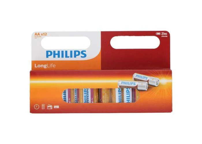 Philips Longlife AA Batteri 1.5V - 12-Pak