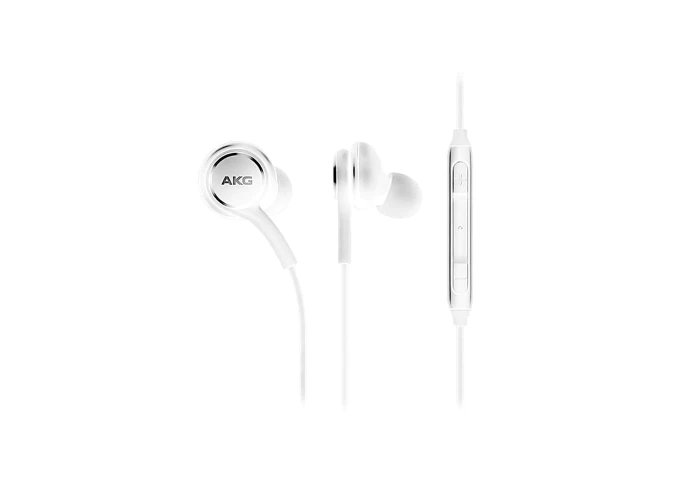 Original Samsung AKG Hovedtelefoner EO-IG955 med 3.5mm - Hvid