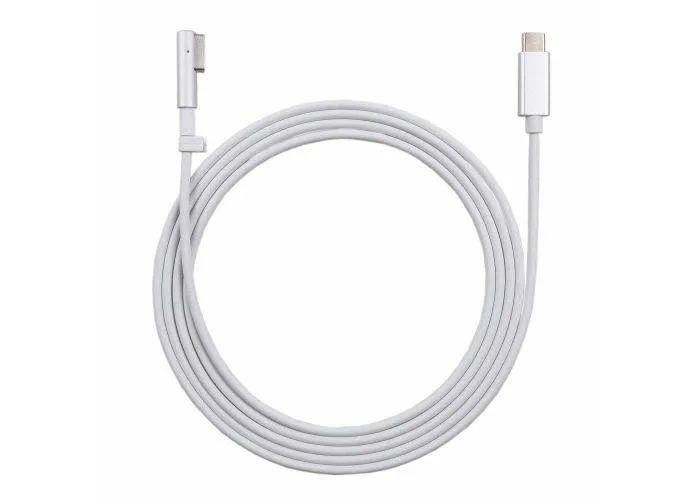 Type-C til MagSafe 1 (L-stik) adapter kabel - 1.7m - Passer til 61/87W opladere