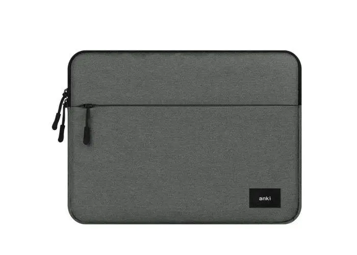 Style Laptop/macbook/notebook Sleeve/taske op til 13,3" - Mørkegrå
