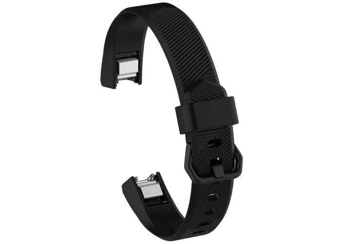 Fitbit Alta / Alta HR - Justerbar silikone Urrem S - Sort