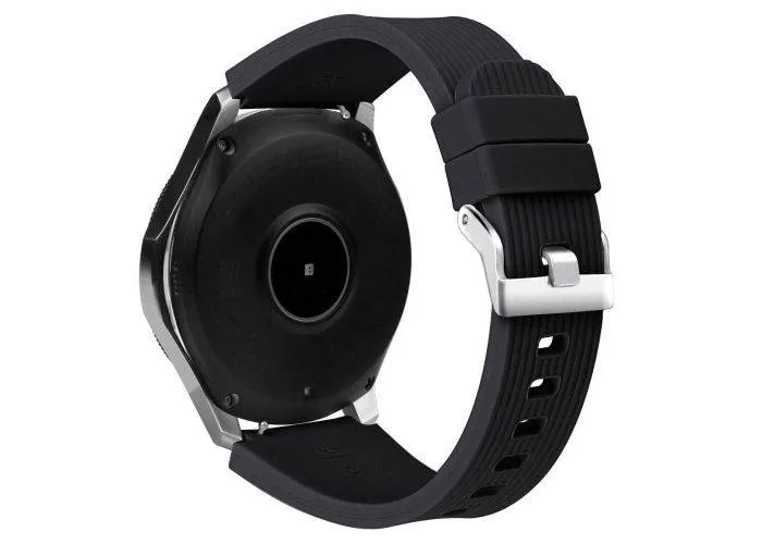 Samsung Galaxy Watch 46mm - Silikone urrem 22mm - Passer til håndled omkreds 135-235mm - Sort
