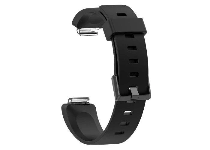 Fitbit Inspire / Inspire HR - Silikone rem - Str. S - Sort