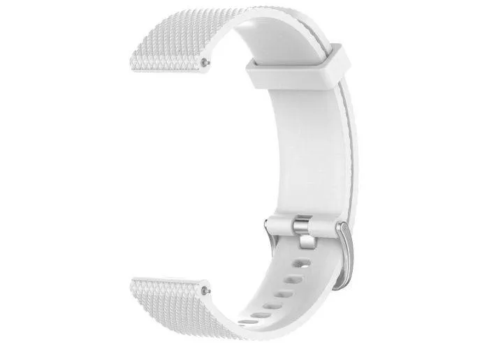 Garmin Vivoactive 3/Vivoactive 3t - Silikone urrem 20mm - Hvid