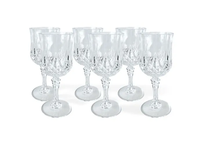 Alpina vinglas 200ml med krystal effekt - 6 stk.