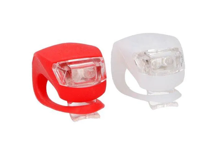 DUNLOP LED lygte for & bag - Til cykel, løb, barnevogn mm