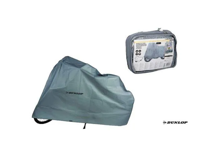 Dunlop overtræk til motorcykel 228x99x124cm - mod regn, støv, UV-stråler