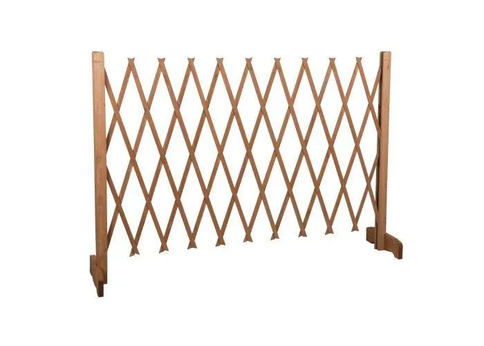 Udtrækkeligt gitter i træ Til hunde/kæledyr – 90x30-117cm