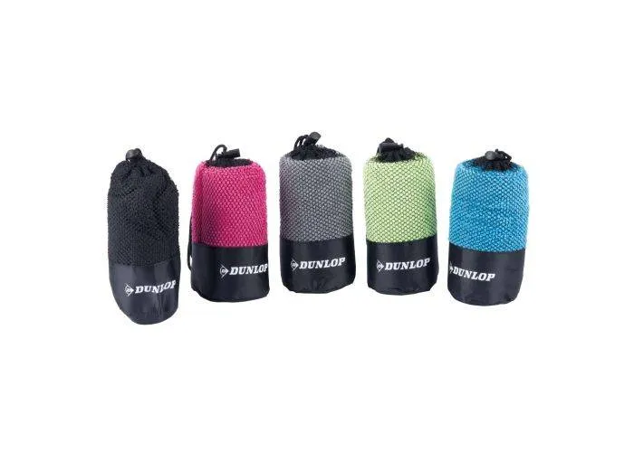 Dunlop sportshåndklæde af mikrofiber 80x40cm