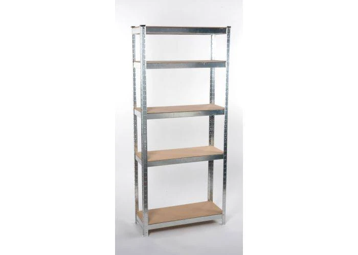 Kinzo stålreol m/ 5 hylder 172x75x30cm / op til 150kg
