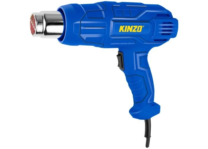 Kinzo varmepistol 2000W - 2 funktioner / med Airflow - Blå