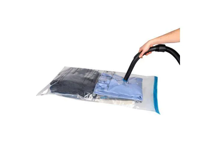 Alpina vakuumpose 2-Pak - til opbevaring af tøj - 130x74cm / 86x50cm