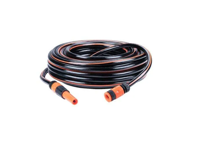 Black+Decker vandslange med kobling 12mm x 25m - 5 dele