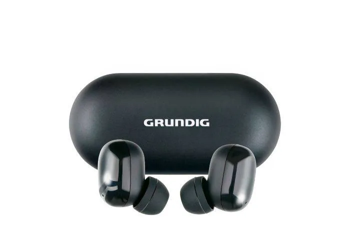Grundig TWS Trådløse Bluetooth Earbuds m/mikrofon - Sort