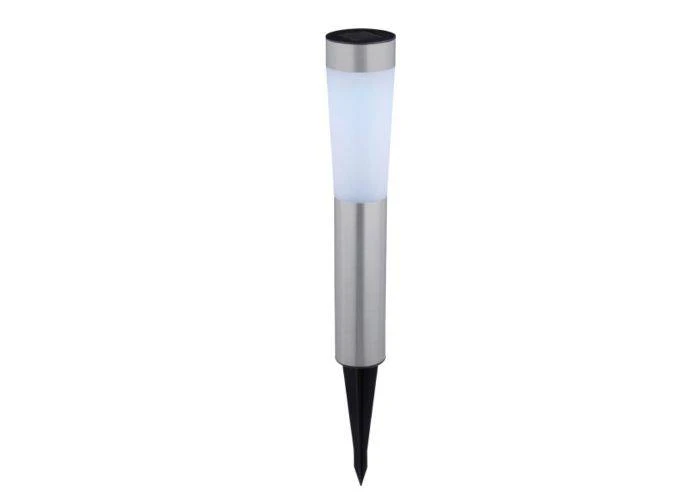 Grundig Solcelle LED havelampe H:56cm - Cool hvid - Rustfrit stål
