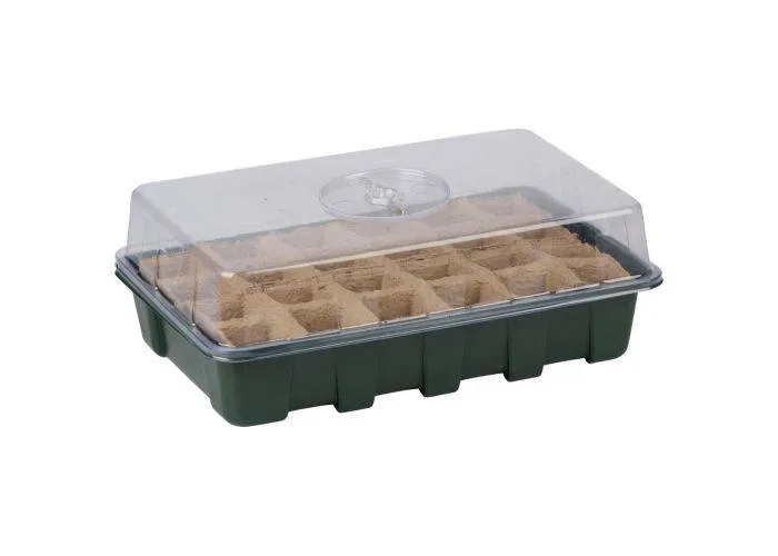 Kinzo minidrivhus til vindueskarm 30x20x10cm - 2 stk